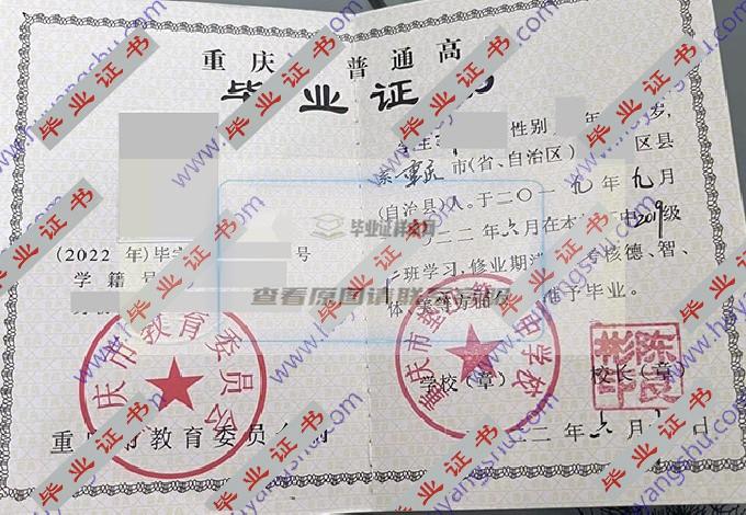 重庆市垫江第一中学高中毕业证样本在哪里可以找到？