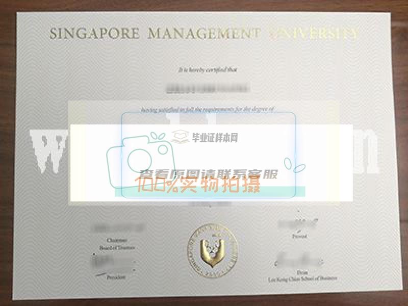 获取真实可靠的新加坡管理大学毕业证样本！插图