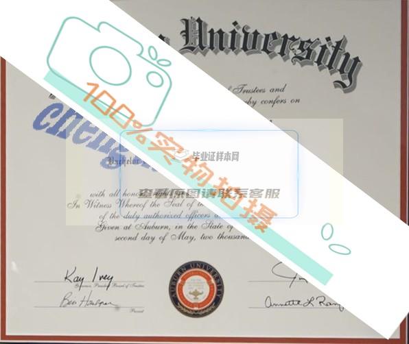 定制您的真实可靠的奥本大学毕业证图片（原版定制）插图