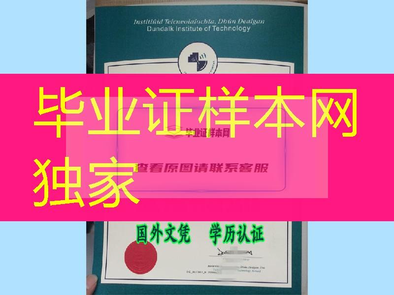 爱尔兰篇之敦达克理工学院大专文凭实拍，Dundalk Institute of Technology diploma