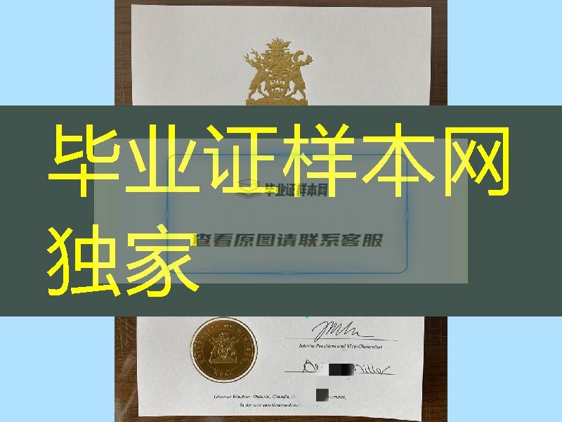 加拿大温莎大学毕业证文凭案例，University of Windsor diploma degree