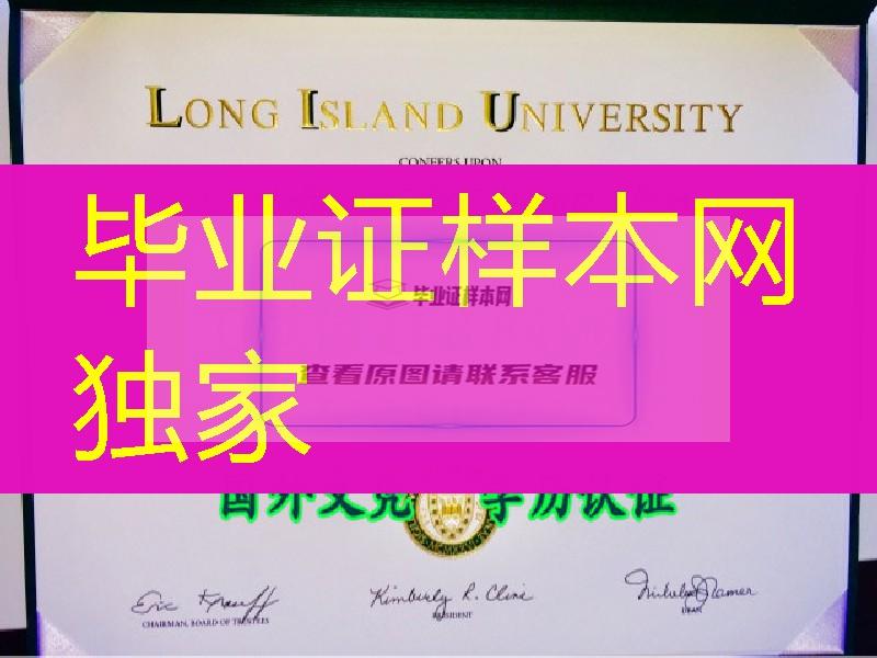 美国长岛大学毕业証Long Island University硕士学位证书，Long Island University diploma