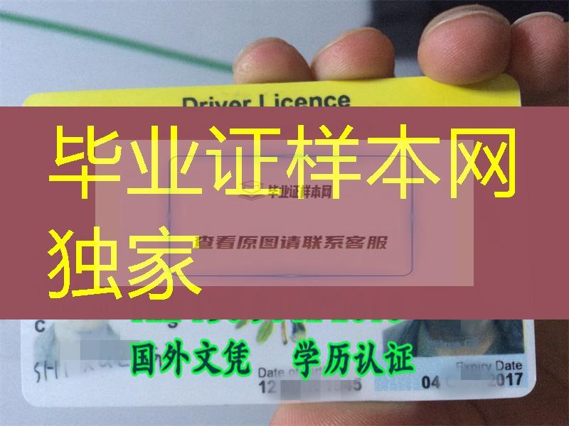 手机拍摄澳洲新南威尔士驾驶证防伪图片／Driver's license in New South Wales, Australia