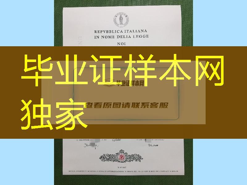 意大利佛罗伦萨大学成绩单，印刷补办意大利大学毕业证成绩单