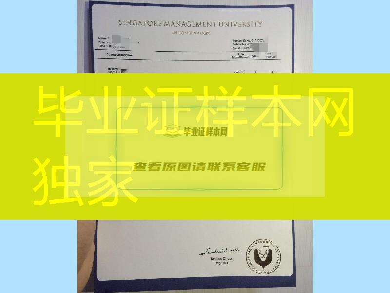 新加坡管理大学成绩单，新加坡SMU大学成绩单样本