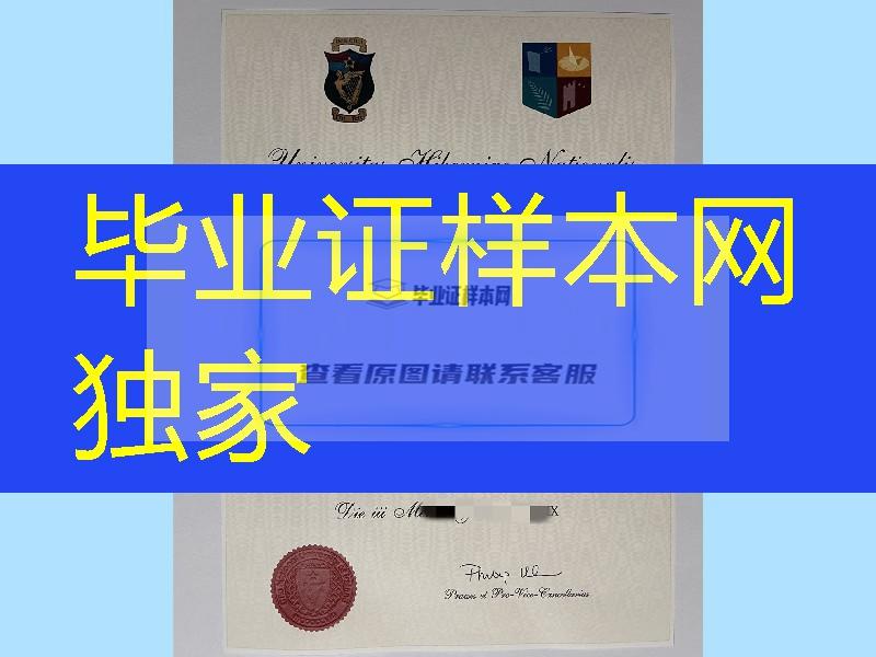 爱尔兰国立大学毕业证成绩单，National University of Ireland diploma degree