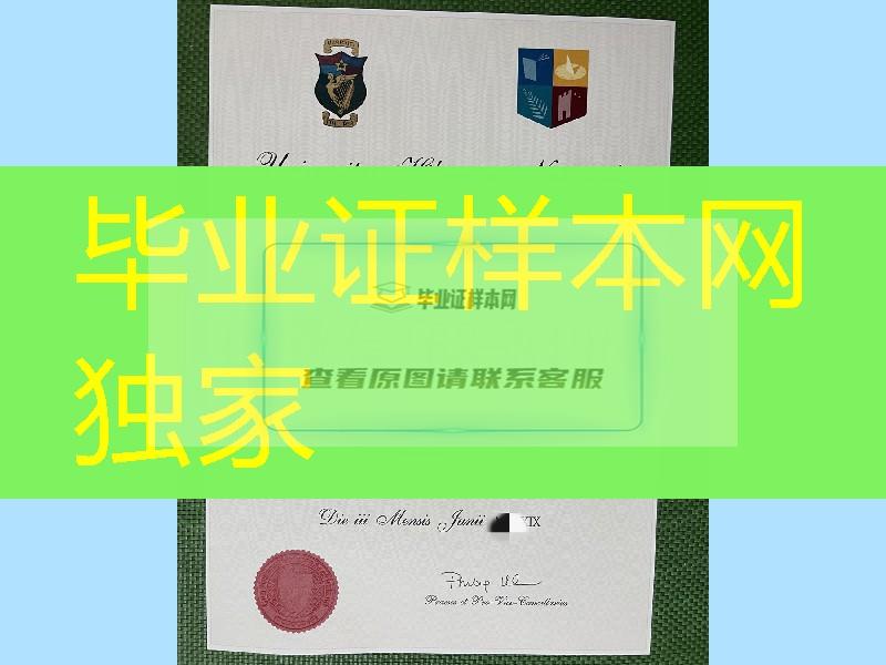 爱尔兰国立大学毕业证成绩单，National University of Ireland diploma degree