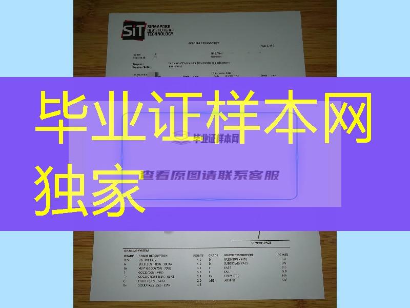 Singapore Institute of Technology transcript，新加坡理工大学成绩单