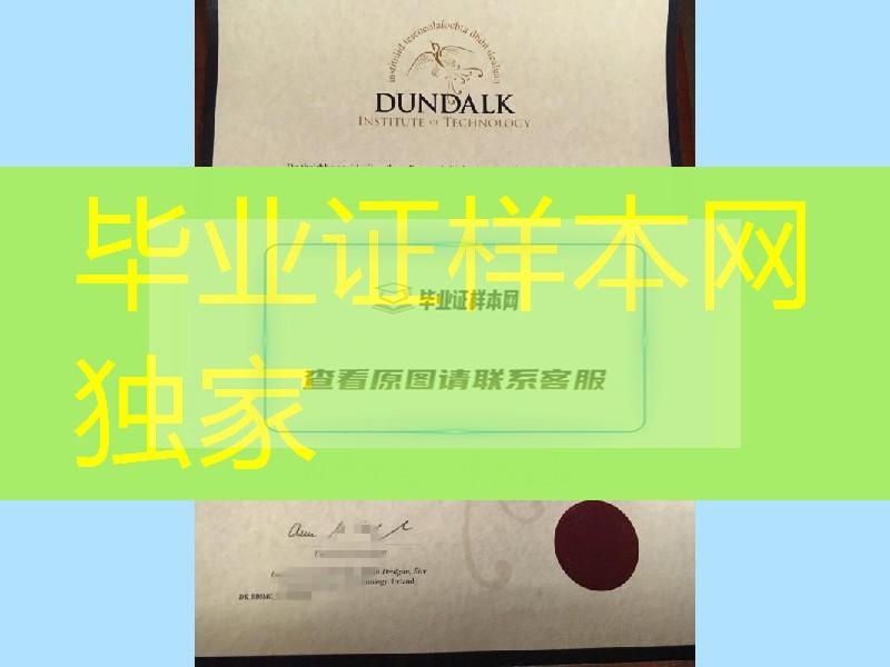 爱尔兰唐道克理工学院毕业证书，Dundalk Institute of Technolog diploma