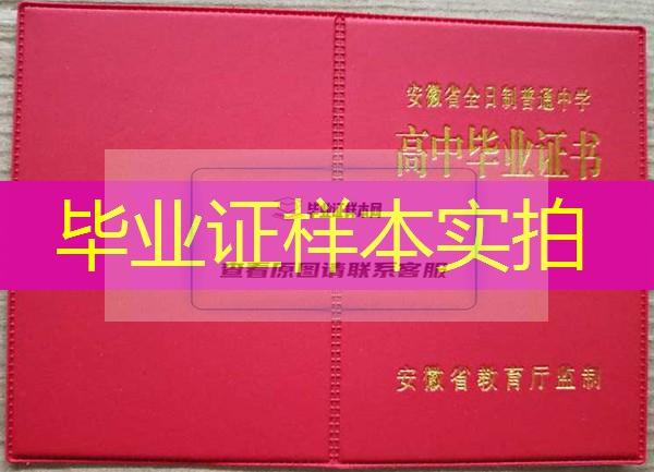 阜阳市阜南县王店孜乡亲情学校2016年高中毕业证样本