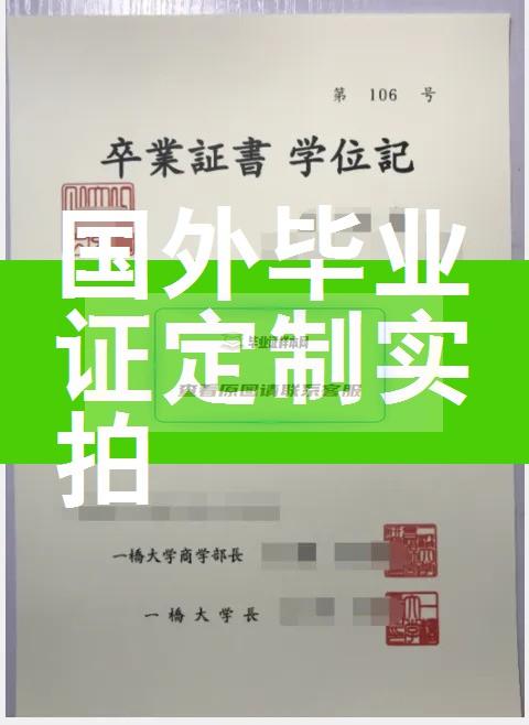 一桥大学毕业证样本成绩单模板