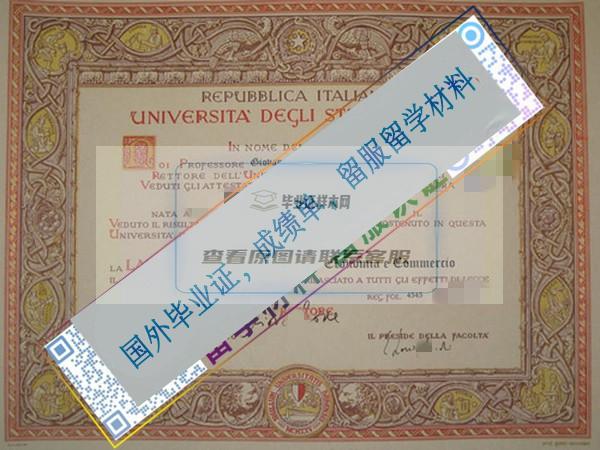 巴里大学Università degli Studi di Bari毕业证样本