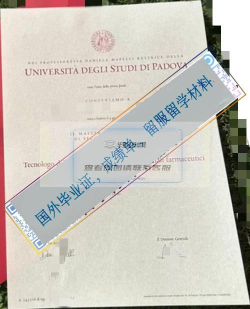 帕多瓦大学Università di Padova毕业证样本